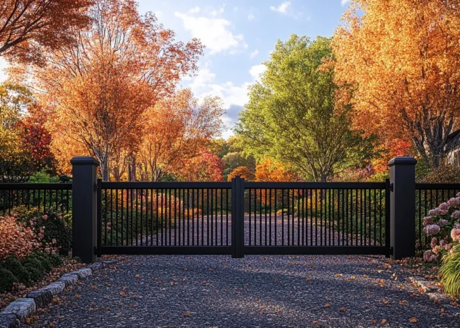 Alu Zäune aus Polen mit Montage