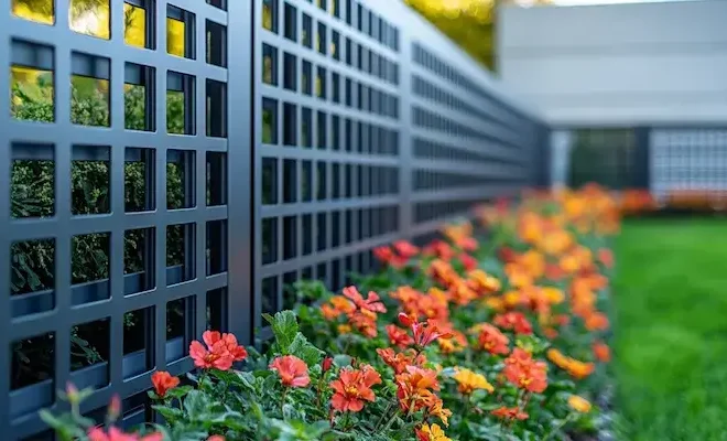 Design-Zäune aus Polen