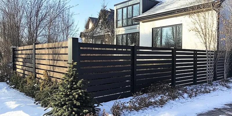 Metallzäune aus Polen mit montage