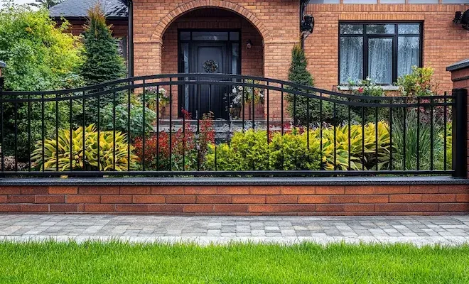 Metalzaune aus Polen