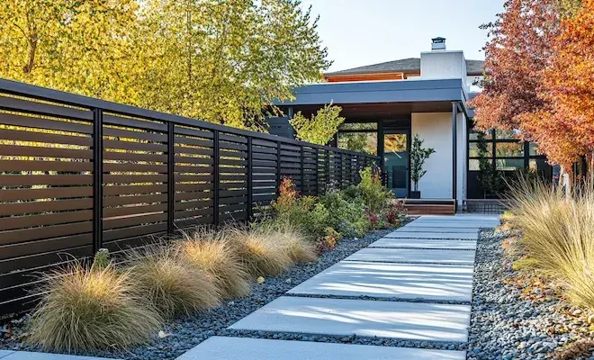 Modernzäune aus Polen