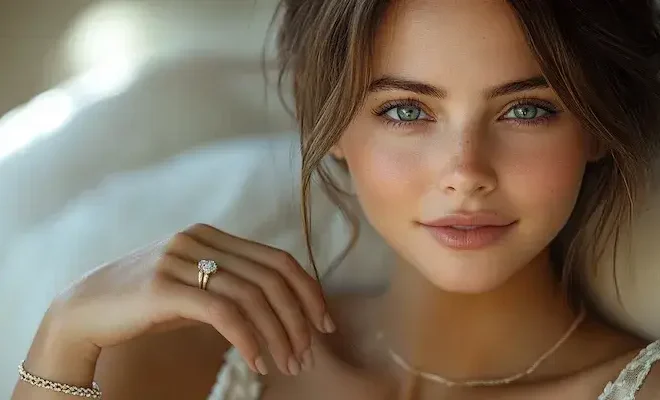 Pierścionek zaręczynowy na której ręce