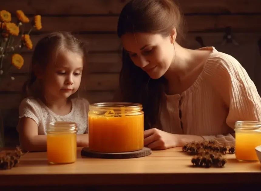 Zdrowy miód wrzosowy