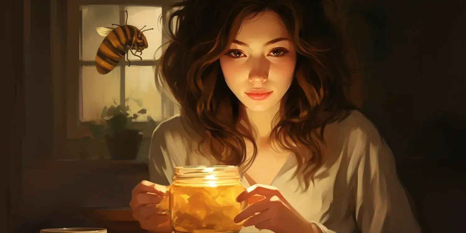 Zdrowy miód wrzosowy