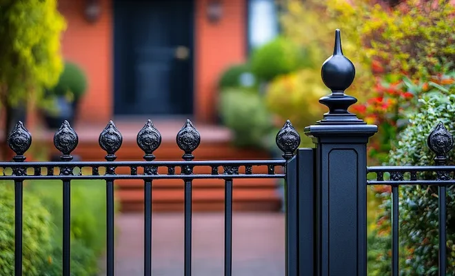 Aluminium Sichtschutzzaun aus Polen