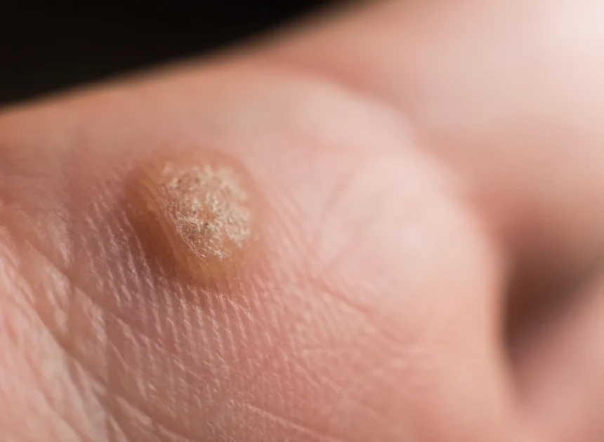 Dlaczego z kurzajki leci krew?