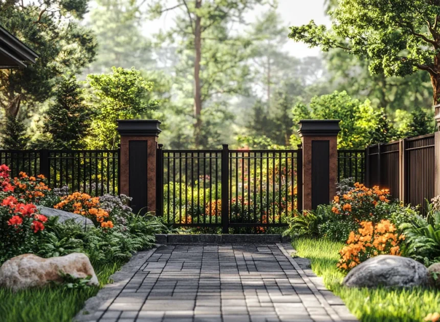 Jak czyścić metalowe ogrodzenie?