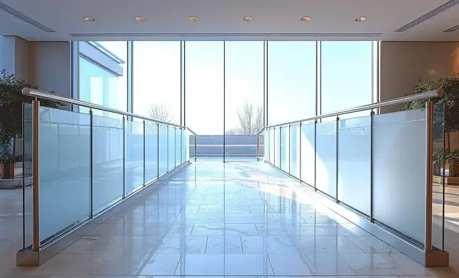 Jak myć szklane balustrady szklane?