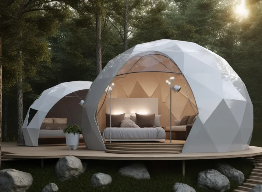 Namioty sferyczne jako rozwiązanie dla branży hotelarskiej i glampingowej