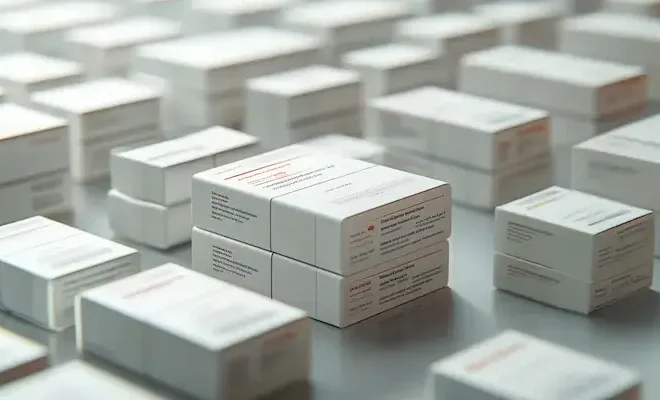 Papierowe opakowania na leki